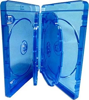 MediaRange BD-Hülle, 2 Discs, blau, 30 Stück