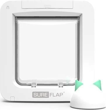 Sure Petcare SureFlap Connect Microchip XL Haustierklappe, weiß