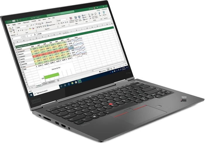Lenovo ThinkPad X1 Yoga G5, Iron Grey, Core i5-10210U, 8GB RAM, 256GB SSD, DE