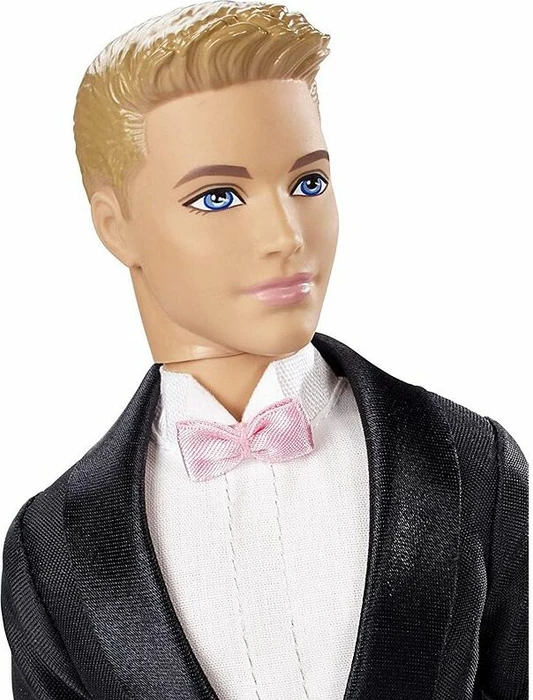Mattel Barbie - Bräutigam Ken schwarzer Anzug