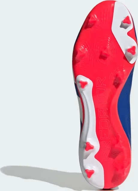 adidas Predator League Laceless FG lucid blue/cloud white/solar red