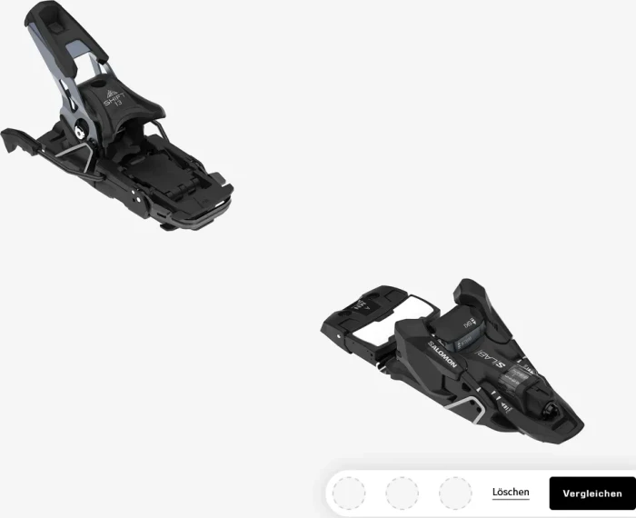 Salomon S/Lab Shift2 13 Mulitnorm Tourenbindung black/silver metallic (Modell 2024/2025)