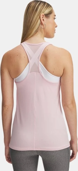 Under Armour HeatGear Armour Racer Funktionsshirt ärmellos prime pink/white (Damen)