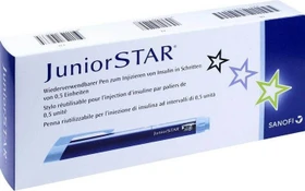 Sanofi JuniorStar Insulinpen blau