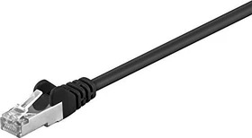 goobay Patchkabel, Cat5e, F/UTP, RJ-45/RJ-45, 50m, schwarz