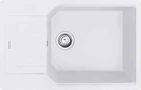 Franke Urban UBG 611-78 XL Einbau Becken reversibel mit Ablauffernbedienung glacier