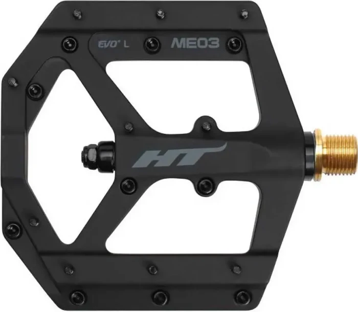 HT ME03T Plattformpedale stealth black
