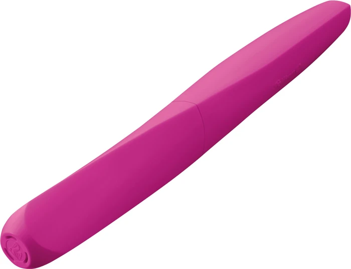 Pelikan Twist Tintenroller (Mine) neon plum, Rechts- und Linkshänder, Faltschachtel