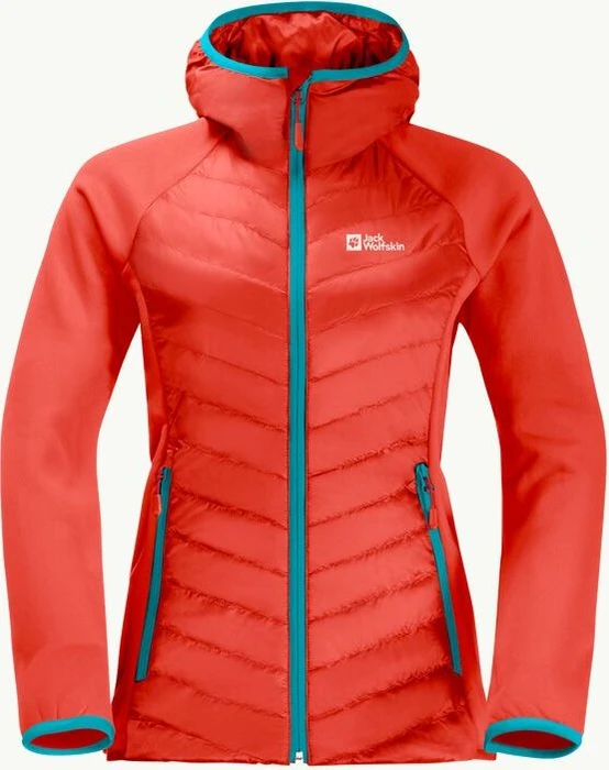 Jack Wolfskin Routeburn Pro Hybrid Funktionsjacke grenadine (Damen)