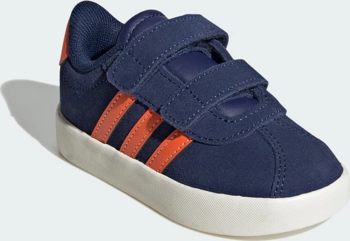 adidas VL Court 3.0 dark blue/impact orange/gold metallic (Junior)