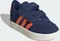 adidas VL Court 3.0 dark blue/impact orange/gold metallic (Junior) Vorschaubild