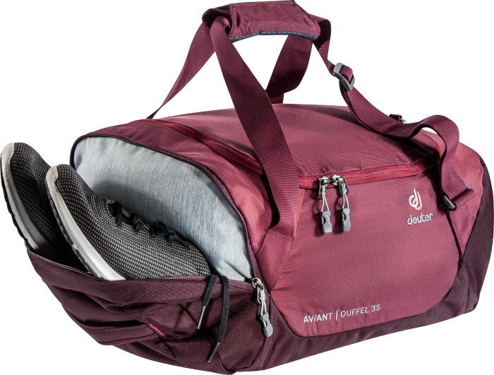 Deuter Aviant Duffel 35 maron/aubergine