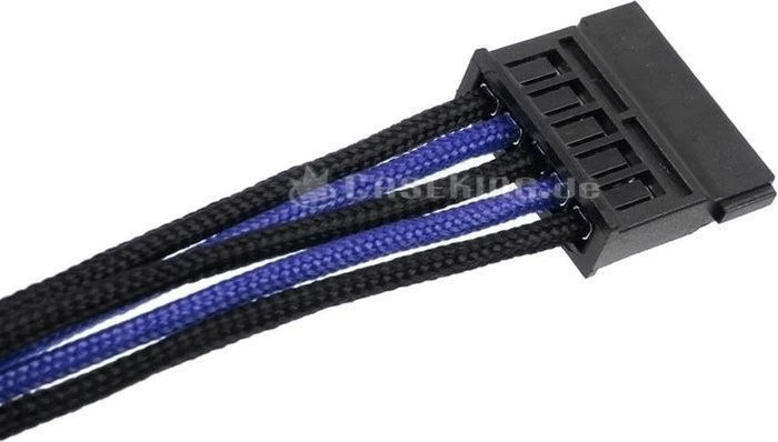 CableMod C-Series ModFlex Full Cable Kit, AXi, HXi, RM, schwarz/blau
