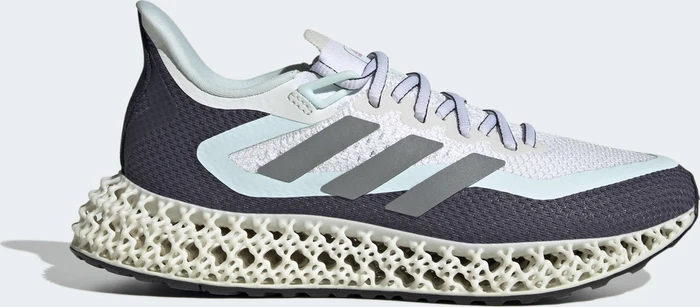 adidas 4DFWD 2 cloud white/silver metallic/almost blue (Damen)