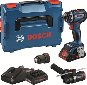 Bosch Professional GSR 18V-90 FC Akku-Bohrschrauber inkl. L-Boxx + 2 Akkus 4.0Ah