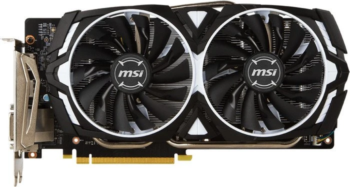 MSI GeForce GTX 1060 Armor 3G V1, 3GB GDDR5, DVI, 2x HDMI, 2x DP