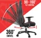 Anda Seat Jungle Premium Gamingstuhl, schwarz/rot Vorschaubild