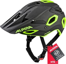 Alpina Rootage Helm black/neon yellow