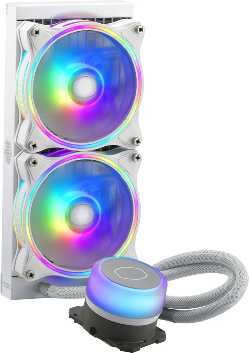Cooler Master MasterLiquid ML240 Illusion White Edition, weiß