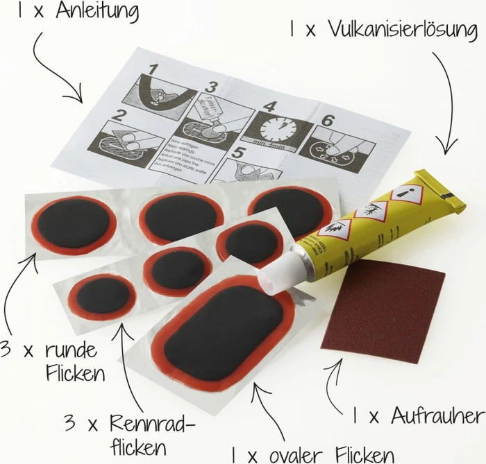 Fischer Box Set 9-teilig Flickzeug