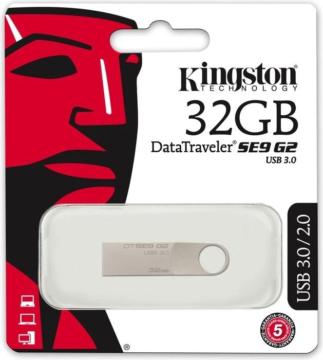 Kingston DataTraveler SE9 G2 32GB, USB-A, USB 3.2 Gen 1×1