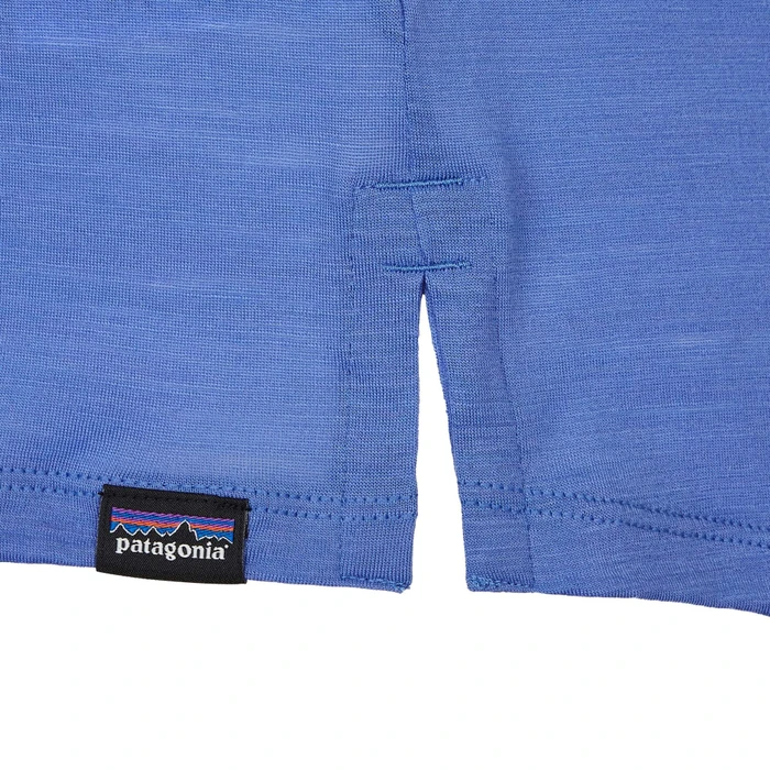 Patagonia Capilene Cool Merino Funktionsshirt kurzarm float blue (Damen)