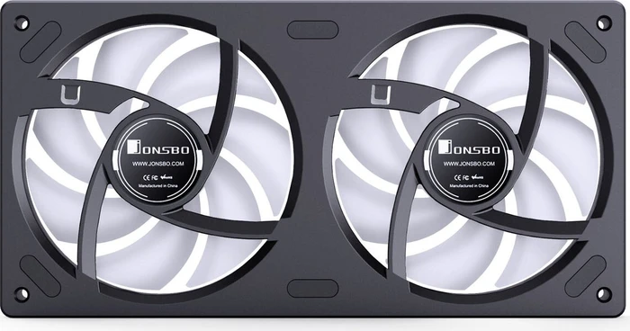 Jonsbo ZB-240BR, schwarz, 2x 120mm