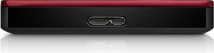 Seagate Backup Plus Slim Portable, rot, 2TB, USB 3.0 Micro-B