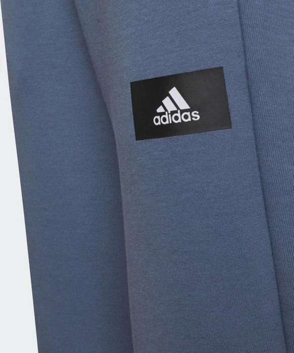 adidas Future Icons 3-Streifen Tapered-Leg Trainingshose lang wonder steel/white (Junior)