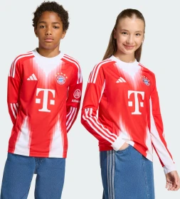 adidas FC Bayern München 2025/2026 Heimtrikot langarm (Junior)