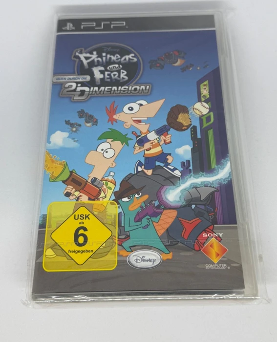 Phineas and Ferb Across the 2nd Dimension (PSP)