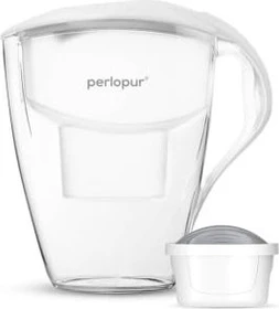 PearlCo Astra Tischwasserfilter inkl. Kartusche unimax protect+ weiß