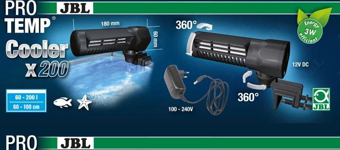 JBL Pro Temp Cooler x200 Kühlgebläse für Aquarien