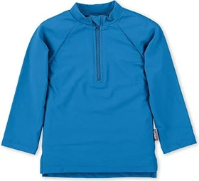 Sterntaler Badeshirt mit Reißverschluss UV 50+ Funktionsshirt langarm leuchtblau (Junior)