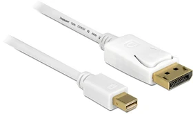 DeLOCK DisplayPort/Mini DisplayPort 1.2 Kabel weiß, 2m