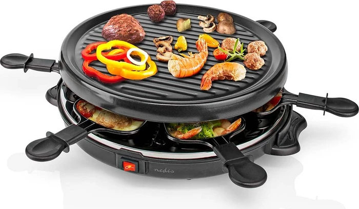 Nedis FCRA210FBK6 Gourmet Raclette