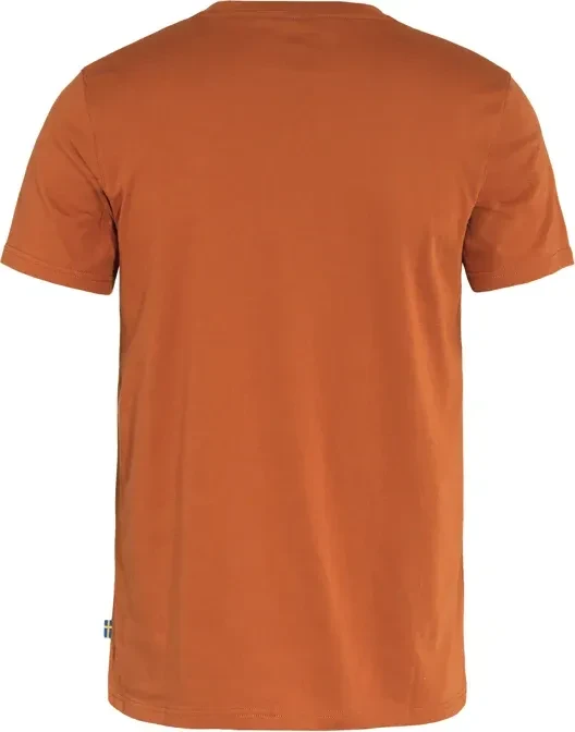 Fjällräven Logo Funktionsshirt kurzarm terracotta brown (Herren)