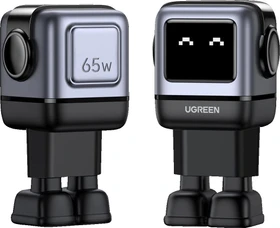 Ugreen UNO Ladegerät 65W schwarz/silber