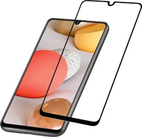 Cellularline Impact Glass Capsule für Samsung Galaxy A22 schwarz