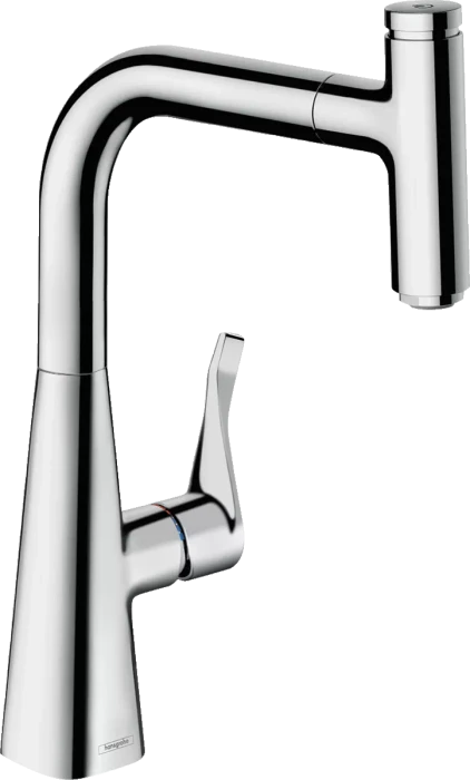 Hansgrohe Metris Select M71 240 1jet ausziehbar mit Schlauchbox chrom