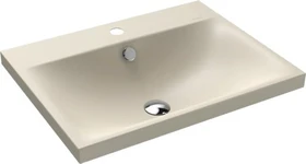 Kaldewei Silenio 3040 Aufsatzwaschtisch 60x46x4cm, Perl-Effekt, warm beige 20