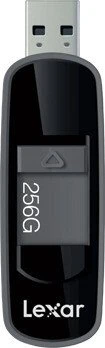 Lexar JumpDrive S75 256GB schwarz, USB-A, USB 3.2 Gen 1×1