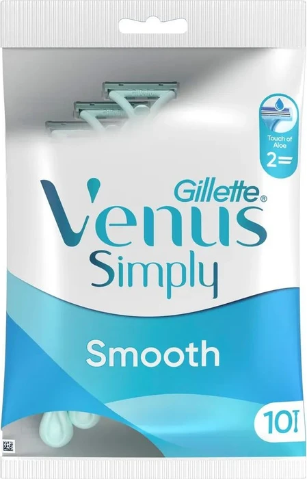Gillette Venus Simply2 Einwegrasierer, 10 Stück