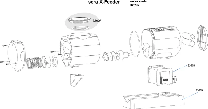 sera X-Feeder, Futterautomat