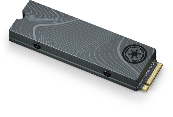 Seagate FireCuda 530 Heatsink SSD +Rescue - Beskar Ingot Special Edition 1TB, M.2 2280 / M-Key / PCIe 4.0 x4, Kühlkörper