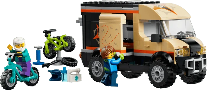LEGO City - Mountainbike-Abenteuervan