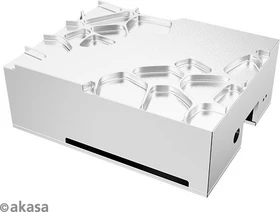 Akasa Gem Pro für Raspberry Pi 4, silber/grau