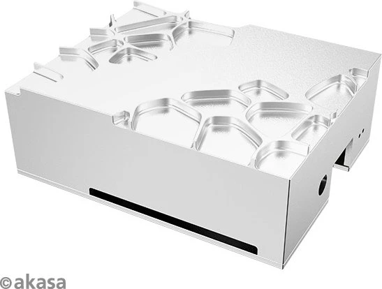 Akasa Gem Pro für Raspberry Pi 4, silber/grau