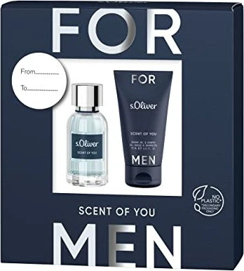 s.Oliver Scent Of You Men EdT 30ml + DG 75ml Duftset
