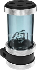 PrimoChill CTR Phase 2 120mm Laing D5, Acetal schwarz, UV blau (CTR2-SFFD5-12-UB)